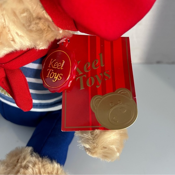 KEEL Toys Paris France Stuffed Plush Teddy Bear Beret French Sailor 8" - Picture 8 of 10